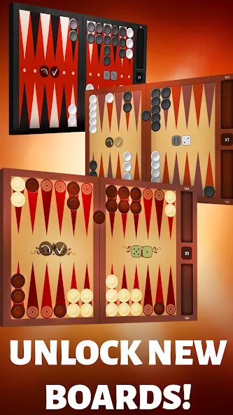 Backgammon Offline — скриншот 1