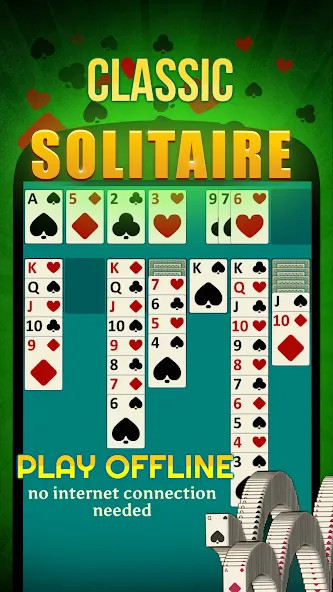 Solitaire - Offline Card Games — скриншот 1