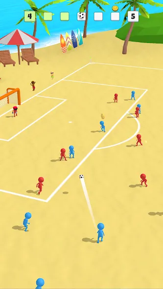 Super Goal: Fun Soccer Game — скриншот 2 Super Goal: Fun Soccer Game — скриншот 2