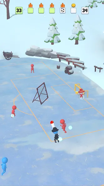 Super Goal: Fun Soccer Game — скриншот 3 Super Goal: Fun Soccer Game — скриншот 3