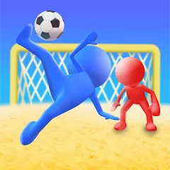 Скачать Super Goal: Fun Soccer Game MOD на Андроид — Бесконечные деньги и без рекламы