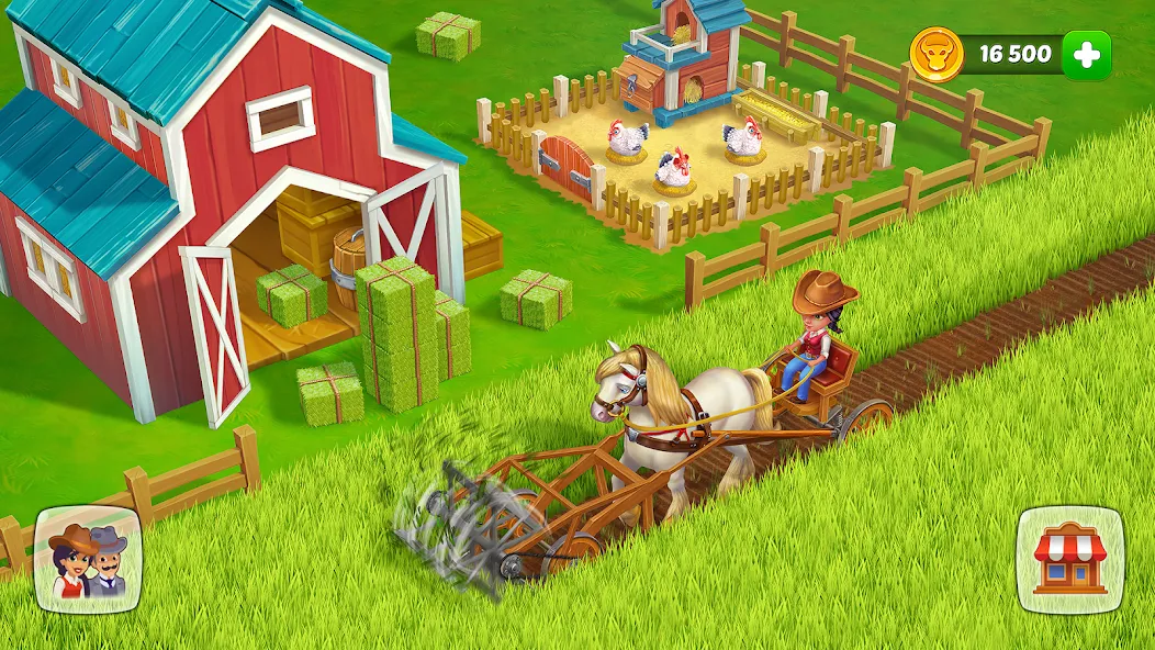 Wild West: Farm Town Build — скриншот 3
