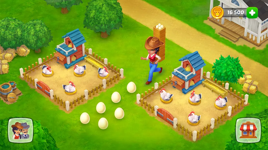 Wild West: Farm Town Build — скриншот 4