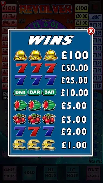 Revolver Pub Fruit Machine — скриншот 5
