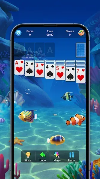 Solitaire, Klondike Card Games — скриншот 1 Solitaire, Klondike Card Games — скриншот 1