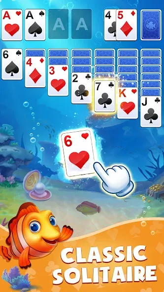 Solitaire: Fish Master — скриншот 1