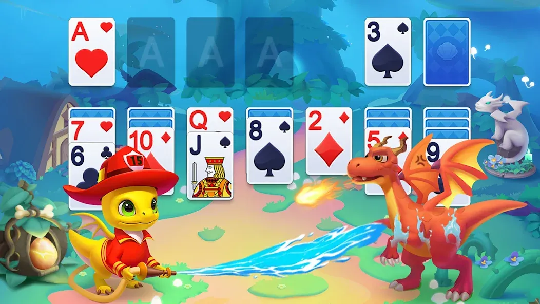 Solitaire Dragons — скриншот 2