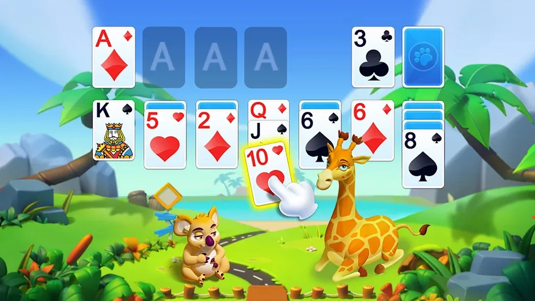 Solitaire - Wild Park — скриншот 2