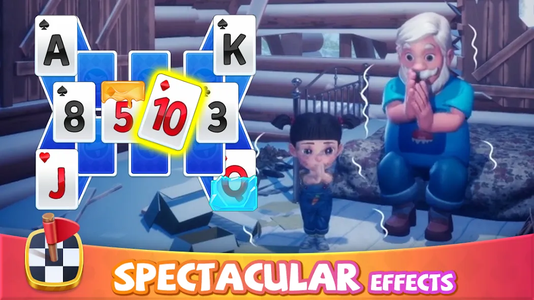 Solitaire Good Times — скриншот 1