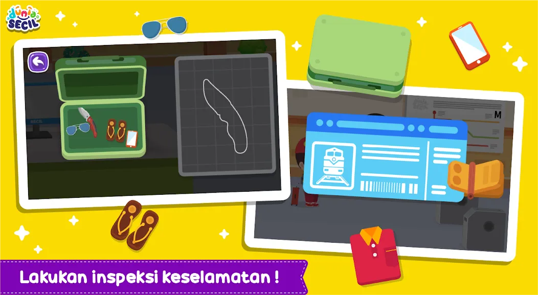 Kereta Api Dunia Secil — скриншот 2 Kereta Api Dunia Secil — скриншот 2