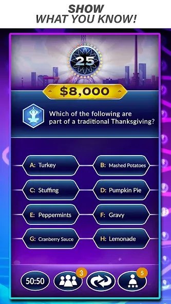 Official Millionaire Game — скриншот 1