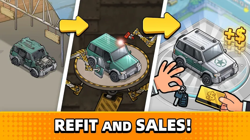 Used Car Tycoon Game — скриншот 1