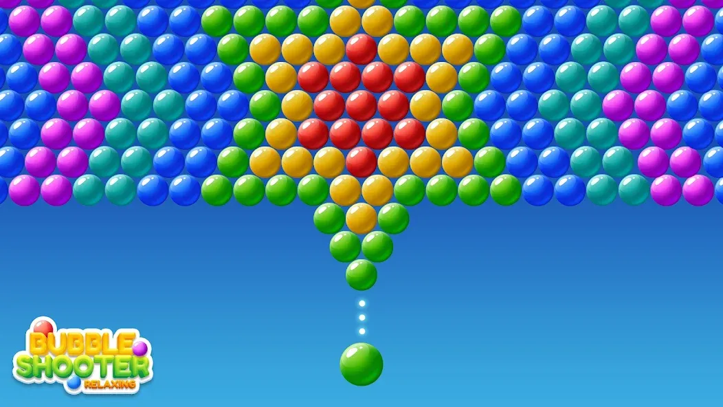 Bubble Shooter Relaxing — скриншот 1