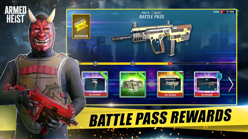 Armed Heist: Shooting gun game — скриншот 4
