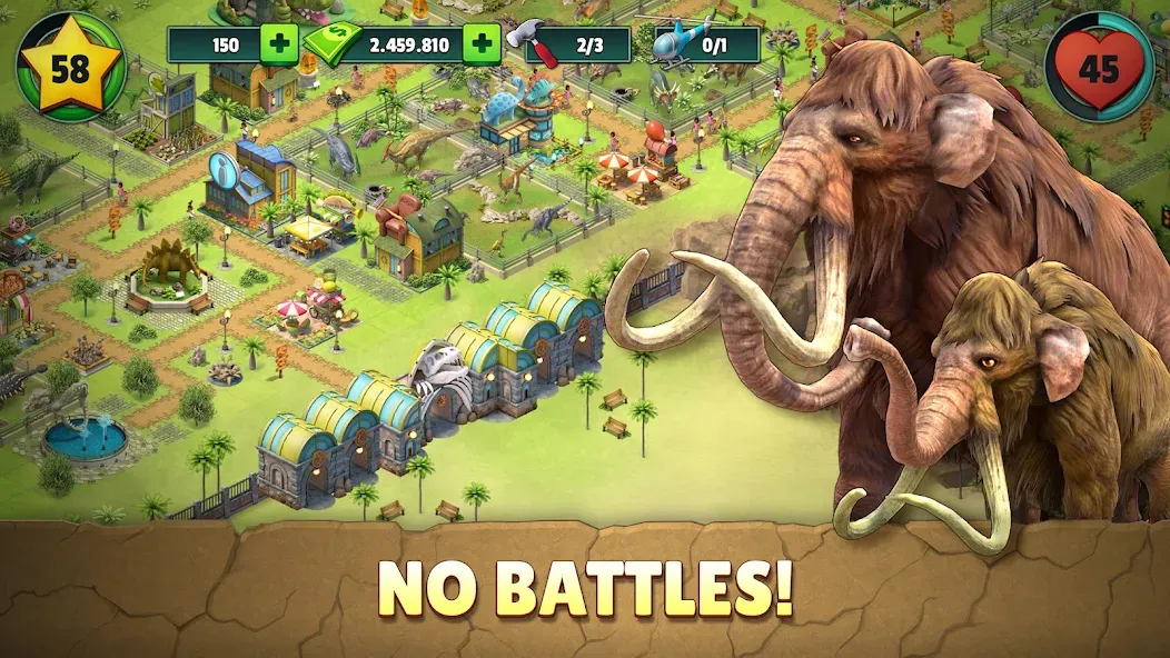 Jurassic Dinosaur: Dino Game — скриншот 1
