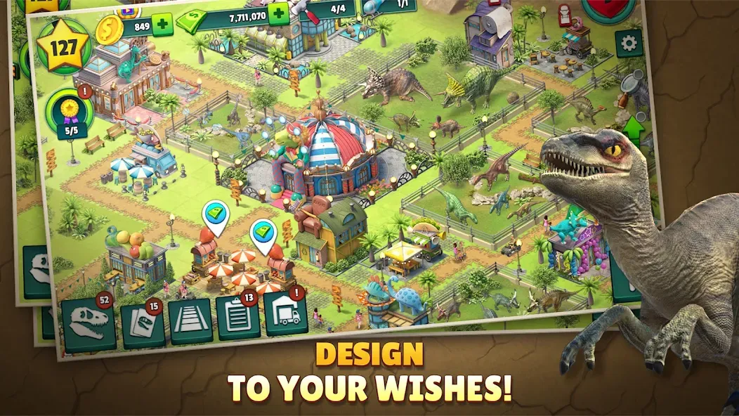 Jurassic Dinosaur: Dino Game — скриншот 5