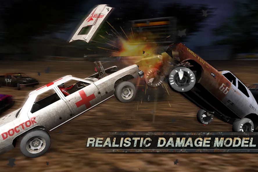 Demolition Derby: Crash Racing — скриншот 1
