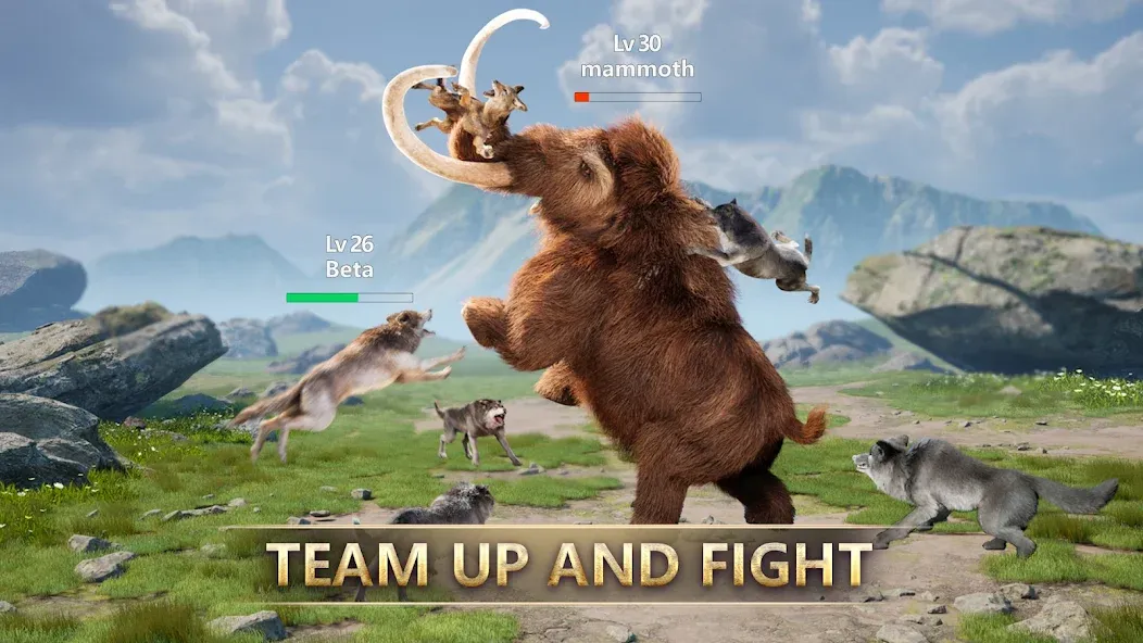 Wolf Game: Wild Animal Wars — скриншот 3