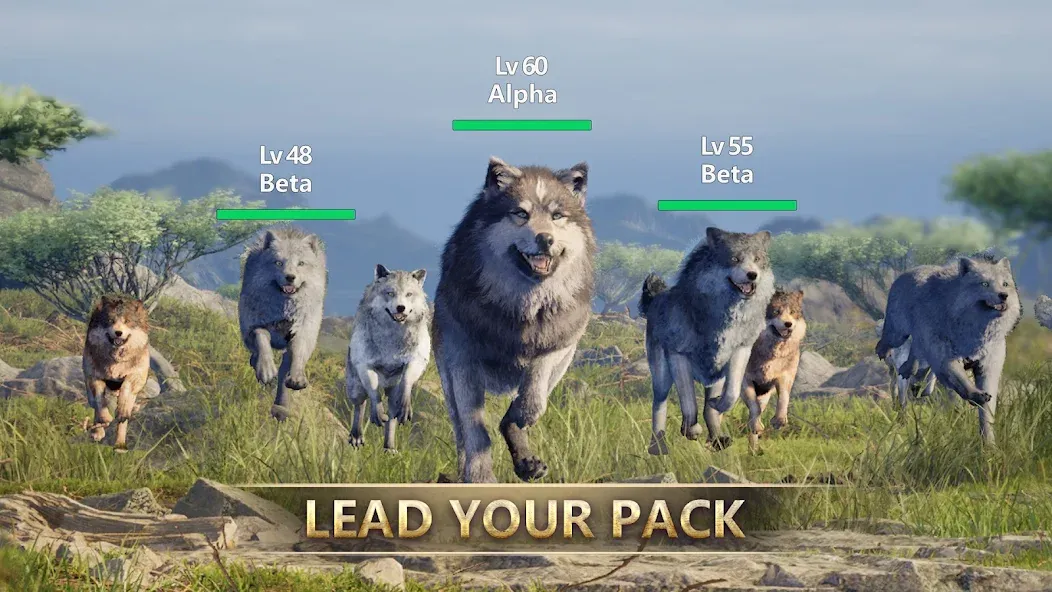 Wolf Game: Wild Animal Wars — скриншот 4
