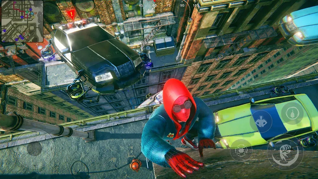Super city Hero:Spider Game — скриншот 2
