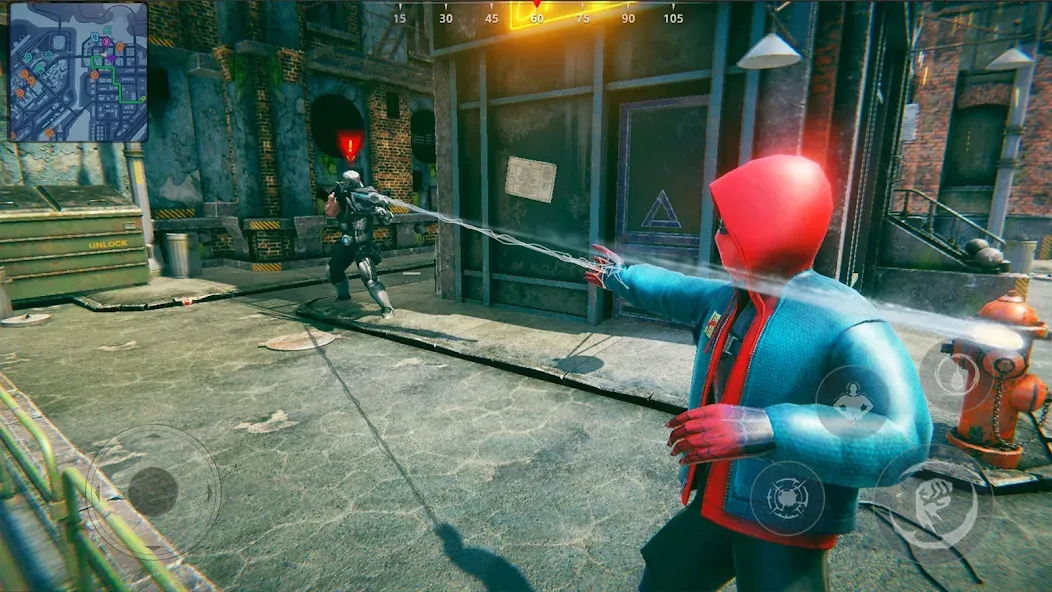 Super city Hero:Spider Game — скриншот 3