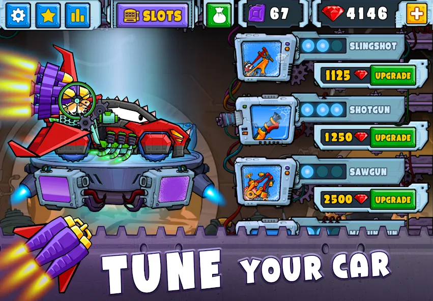 Car Eats Car 2 - Racing Game — скриншот 2