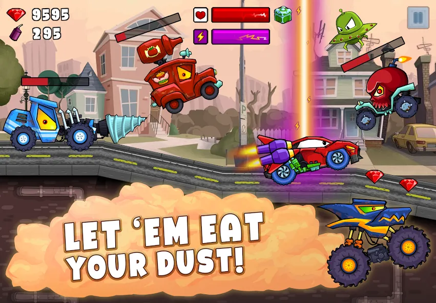 Car Eats Car 2 - Racing Game — скриншот 3