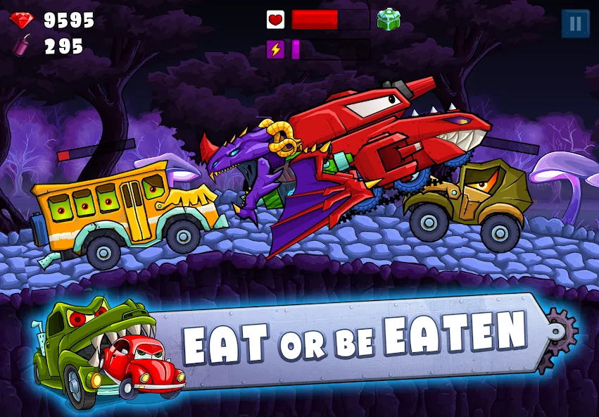 Car Eats Car 2 - Racing Game — скриншот 5