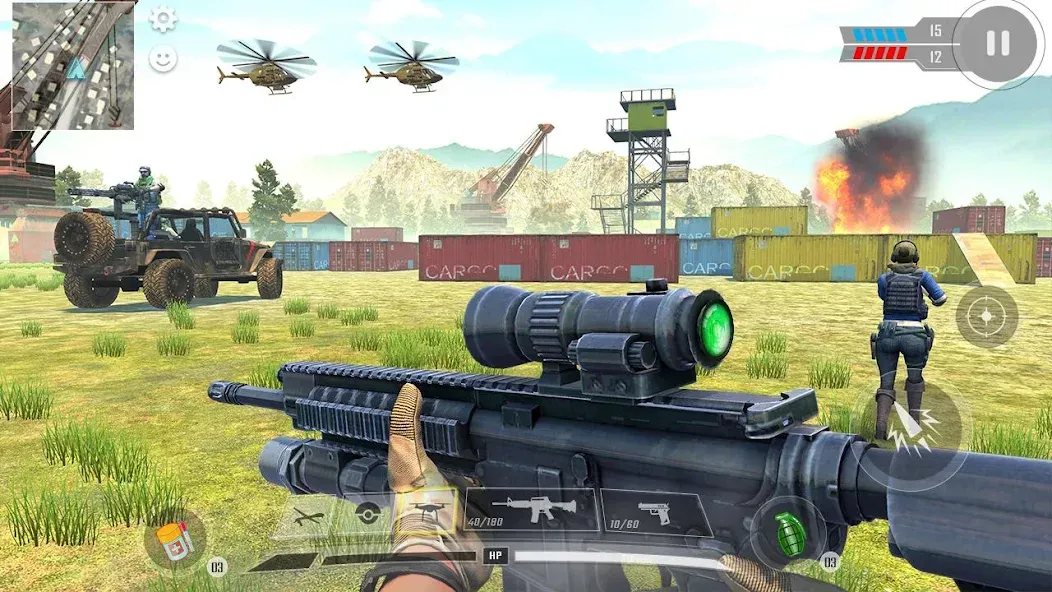 Commando War Army Game Offline — скриншот 4