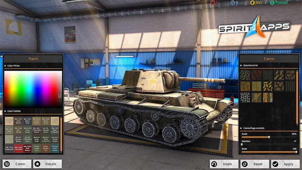 World Tanks War: Offline Games — скриншот 4