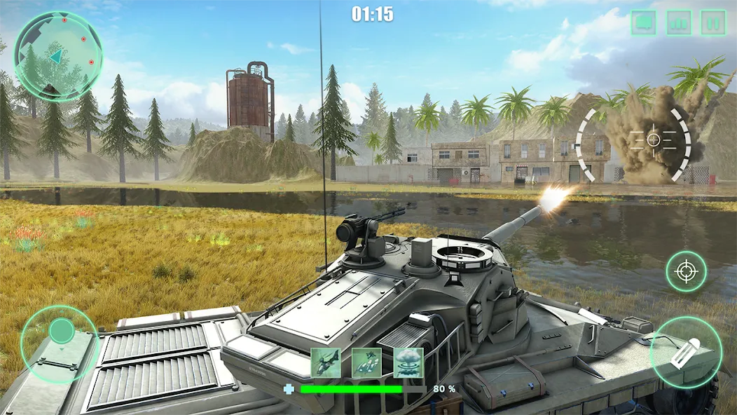 World Tanks War: Offline Games — скриншот 5