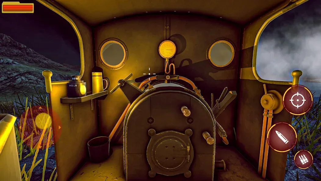 Horror Spider Train Survival — скриншот 1