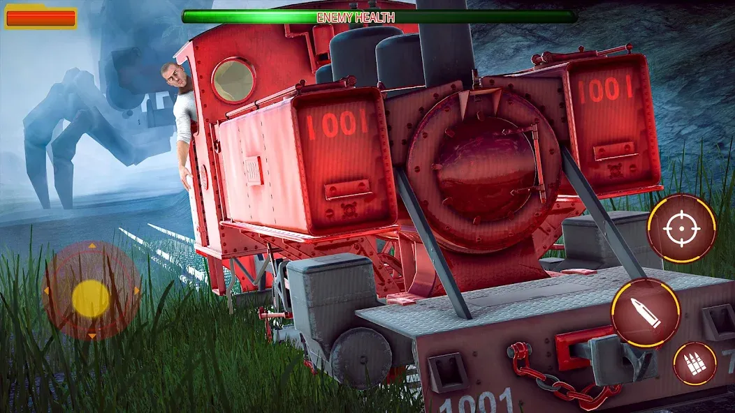 Horror Spider Train Survival — скриншот 2