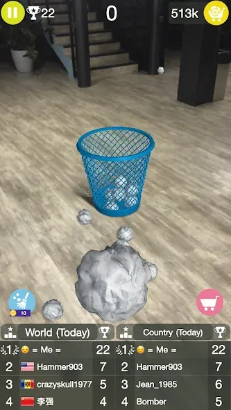 Paper Bin AR — скриншот 4