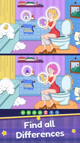 Find Differences: Spot Fun — скриншот 1 Find Differences: Spot Fun — скриншот 1