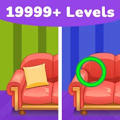 Взломанная Find Differences: Spot Fun на Андроид — Все подсказки и пропуск уровней