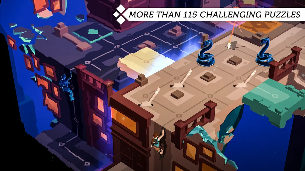 Lara Croft GO — скриншот 1