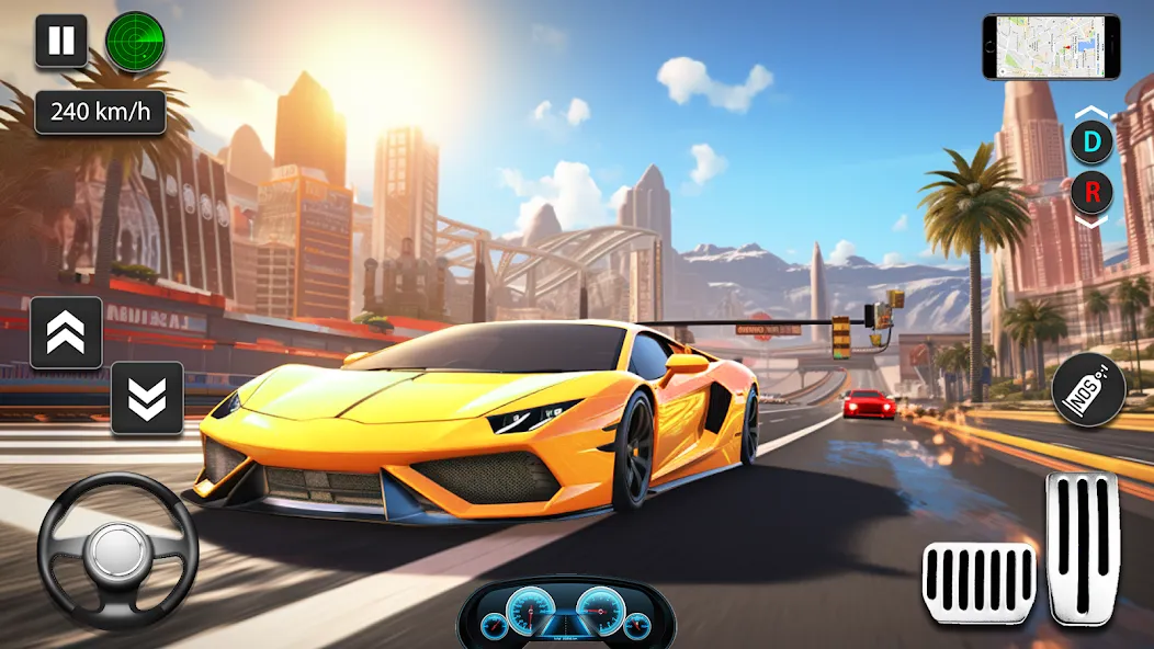 GT Car Stunt : Ramp Car Stunts — скриншот 1