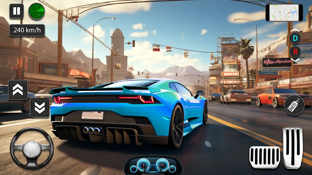GT Car Stunt : Ramp Car Stunts — скриншот 2