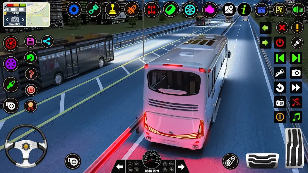 Bus Driving Games 3D: Bus Game — скриншот 1