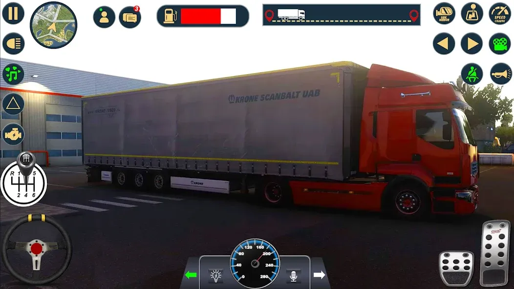 Euro Cargo Truck Simulator 3D — скриншот 1