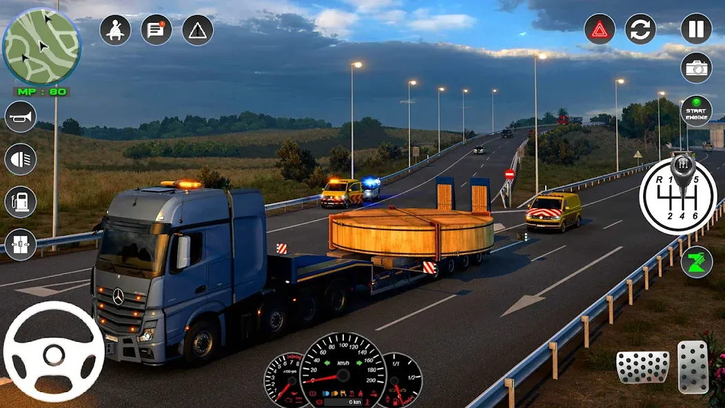 Euro Cargo Truck Simulator 3D — скриншот 4