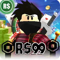 Скачать взломанную Robux For Robux , Casino Robux — Много денег