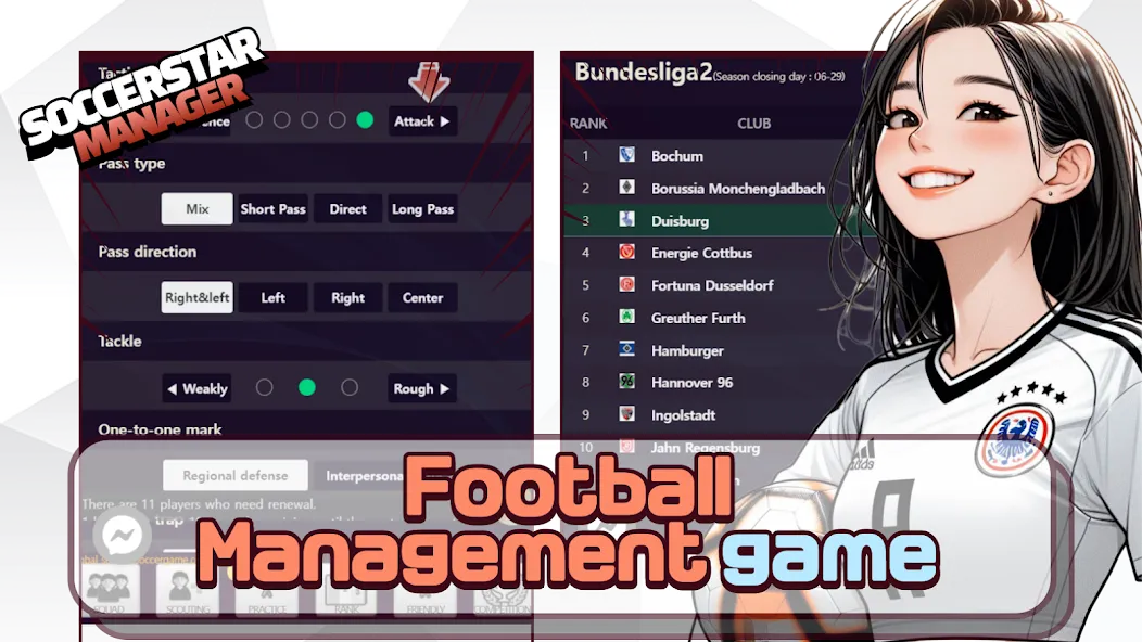 SSM - Football Manager Game — скриншот 1 SSM - Football Manager Game — скриншот 1
