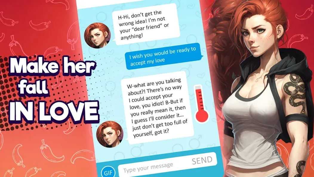 Anime Girlfriend - AI Chat — скриншот 3 Anime Girlfriend - AI Chat — скриншот 3