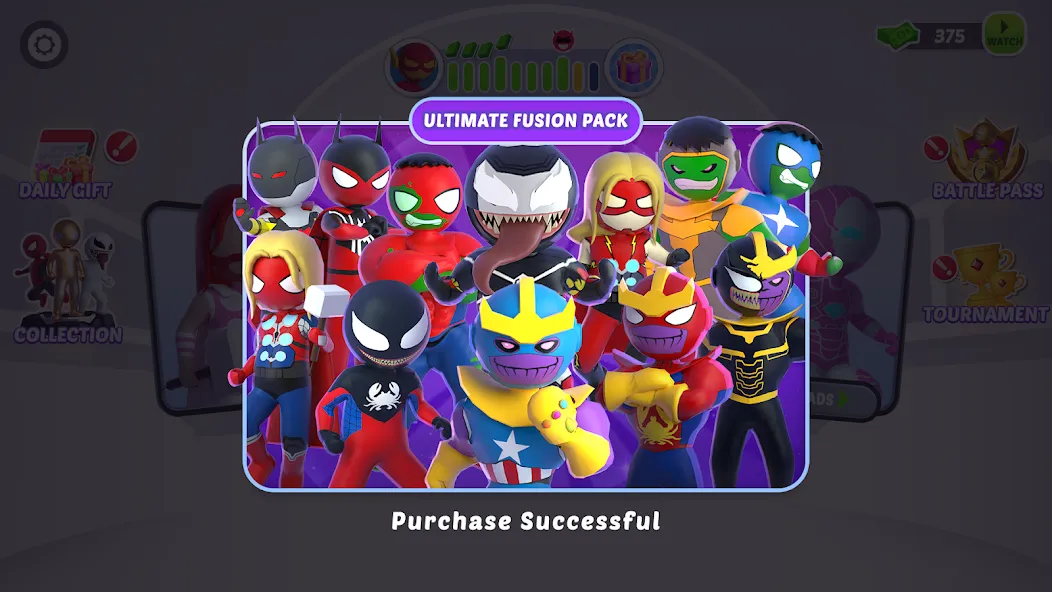 Stick Hero: Comic Superhero — скриншот 3