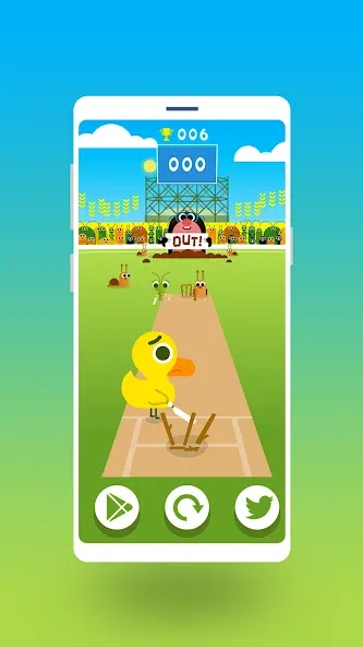 Cric Game - Doodle Cricket — скриншот 2 Cric Game - Doodle Cricket — скриншот 2
