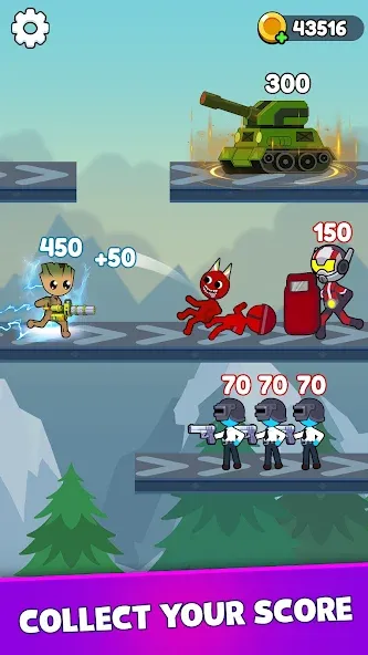 Stick Shooter: Battle Game — скриншот 2
