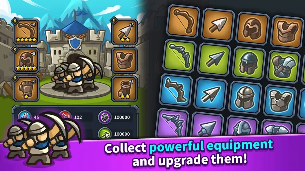 Idle Kingdom Defense — скриншот 4 Idle Kingdom Defense — скриншот 4