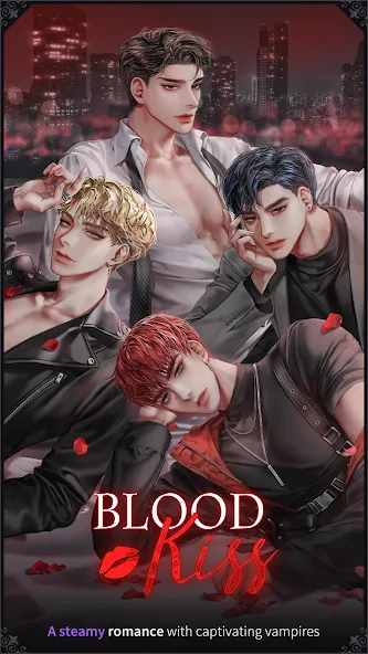 Blood Kiss : Vampire story — скриншот 1